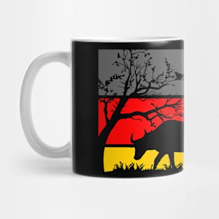 Farmer Plow Field Mug